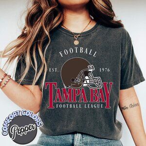 Tampa Bay Football Retro Edition Comfort Colors T-Shirt 166